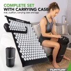 Akupunktūrinis kilimėlis TUNTURI ACUPRESSURE MAT AND PILLOW BLACK 6 Akupunktūrinis kilimėlis TUNTURI ACUPRESSURE MAT AND PILLOW BLACK 6