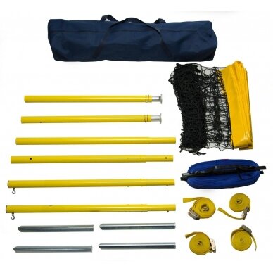 Tinklinio stovai aliuminiai MS Premium (komplektas) 3 Tinklinio stovai aliuminiai MS Premium (komplektas) 3