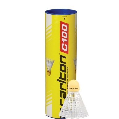 Badmintono skrajukės Carlton C100 medium 3vnt Badmintono skrajukės Carlton C100 medium 3vnt