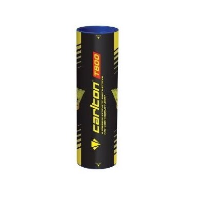 Badmintono skrajukės Carlton T800 medium 6vnt Badmintono skrajukės Carlton T800 medium 6vnt