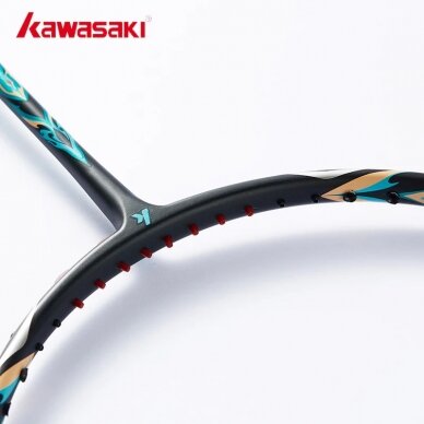 Badmintono raketė Kawasaki Passion P25 (Green) 3 Badmintono raketė Kawasaki Passion P25 (Green) 3