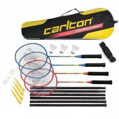 Badmintono rink. Carlton TOURNAMENT G3 4 žaidėjams Badmintono rink. Carlton TOURNAMENT G3 4 žaidėjams