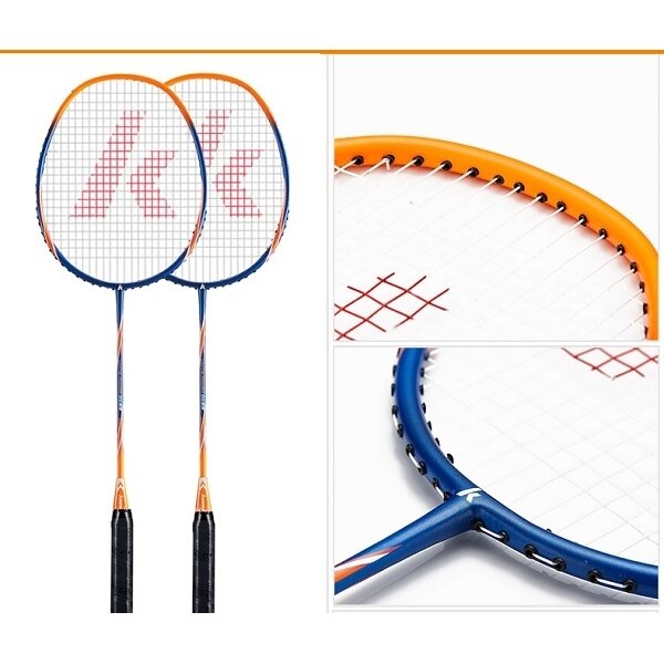 Badmintono raketės Kawasaki UP-0183 (komplektas) 2 Badmintono raketės Kawasaki UP-0183 (komplektas) 2
