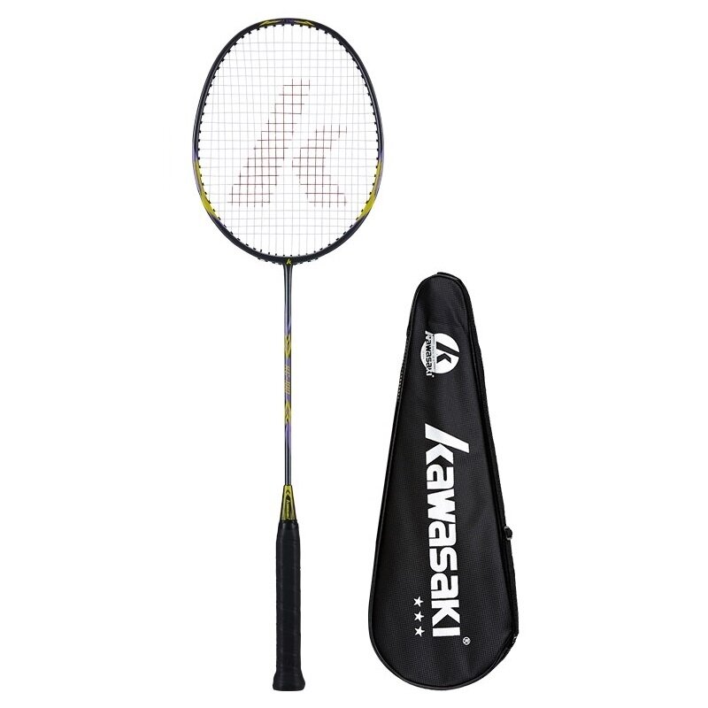 Badmintono raketė Kawasaki KC 100 Yelow Badmintono raketė Kawasaki KC 100 Yelow