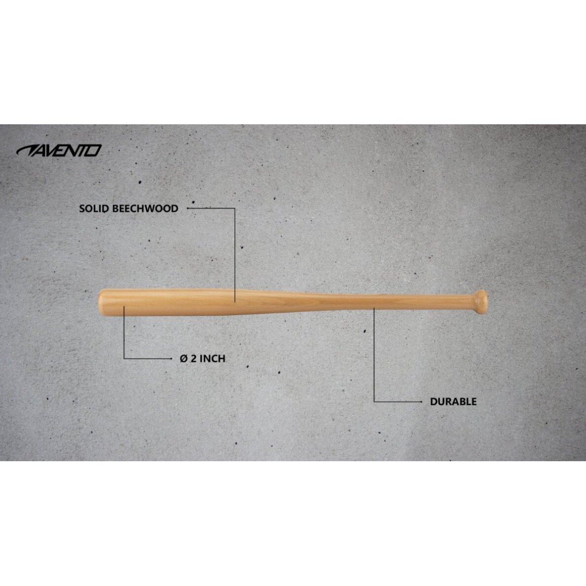 Beisbolo lazda med AVENTO 47AM 68cm Brown 2 Beisbolo lazda med AVENTO 47AM 68cm Brown 2