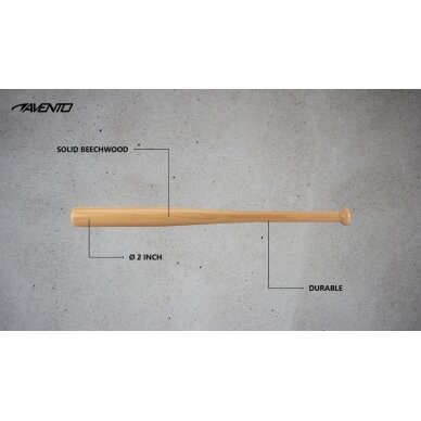 Beisbolo lazda med AVENTO 47AM 68cm Brown 2