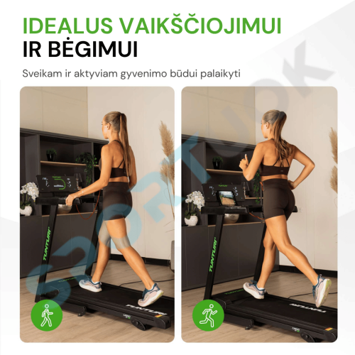 Bėgimo takelis TUNTURI Cardio Fit T30 Treadmill + App 3 Bėgimo takelis TUNTURI Cardio Fit T30 Treadmill + App 3
