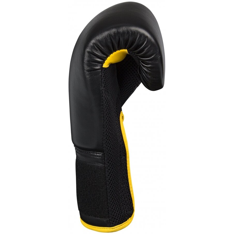 Bokso pirštinės AVENTO 10oz juoda PU-oda 3