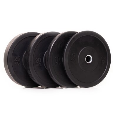 Bumper Plate svarmenų rinkinys 150kg PROVE Bumper Plate svarmenų rinkinys 150kg PROVE