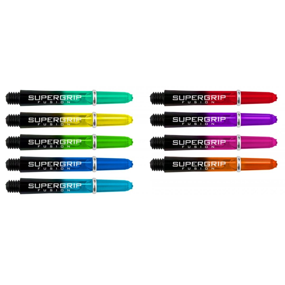 Darts koteliai SUPERGRIP FUSION Shrt 33mm 3vnt asort. Darts koteliai SUPERGRIP FUSION Shrt 33mm 3vnt asort.