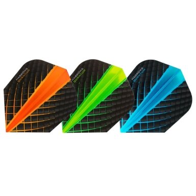 Darts sparneliai QUANTUM 3vnt asort.