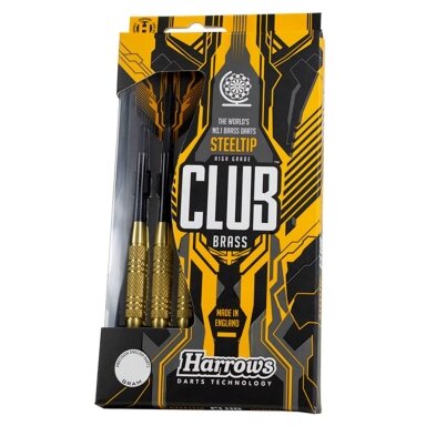 Harrows Club Brass smiginio strėlytės, 26 gDarts Steeltip CLUB BRASS 3x26gR
