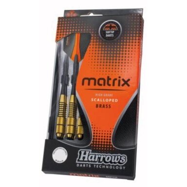 Harrows Matrix softip strėlytės, 16 gDarts strėlytės softip MATRIX 3x16gK