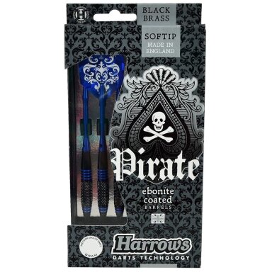 Harrows Pirate softip strėlytės, 18 gDarts strėlytės softip PIRATE 3x18gK