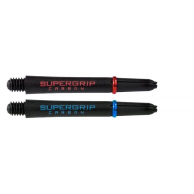 Darts koteliai SUPERGRIP CARBON Midi 40mm 3vnt asort. Darts koteliai SUPERGRIP CARBON Midi 40mm 3vnt asort.