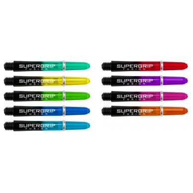 Darts koteliai SUPERGRIP FUSION Shrt 33mm 3vnt asort. Darts koteliai SUPERGRIP FUSION Shrt 33mm 3vnt asort.