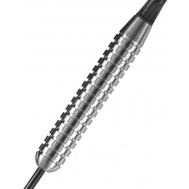 Harrows Assassin Heavy 80 % volframo smiginio strėlytės, 32 g. Sunkus modelis stabiliai trajektorijai, užtikrintam sukibimui ir tiksliems metimams.Darts Steeltip ASSASSIN HEAVY W80 3x32gR 2