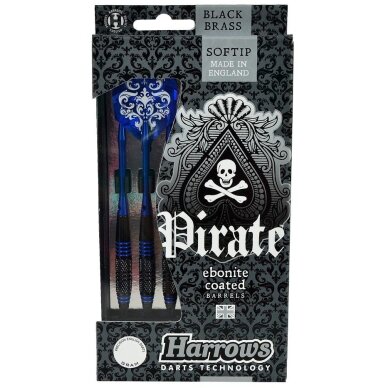 Harrows Pirate softip strėlytės, 18 gDarts strėlytės softip PIRATE 3x18gK Harrows Pirate softip strėlytės, 18 gDarts strėlytės softip PIRATE 3x18gK