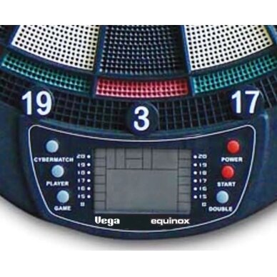 Darts taikinys elektr. VEGA DA-20 su strėl. 1