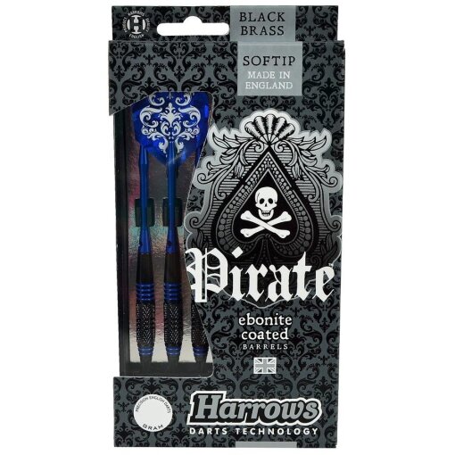 Harrows Pirate softip strėlytės, 18 gDarts strėlytės softip PIRATE 3x18gK