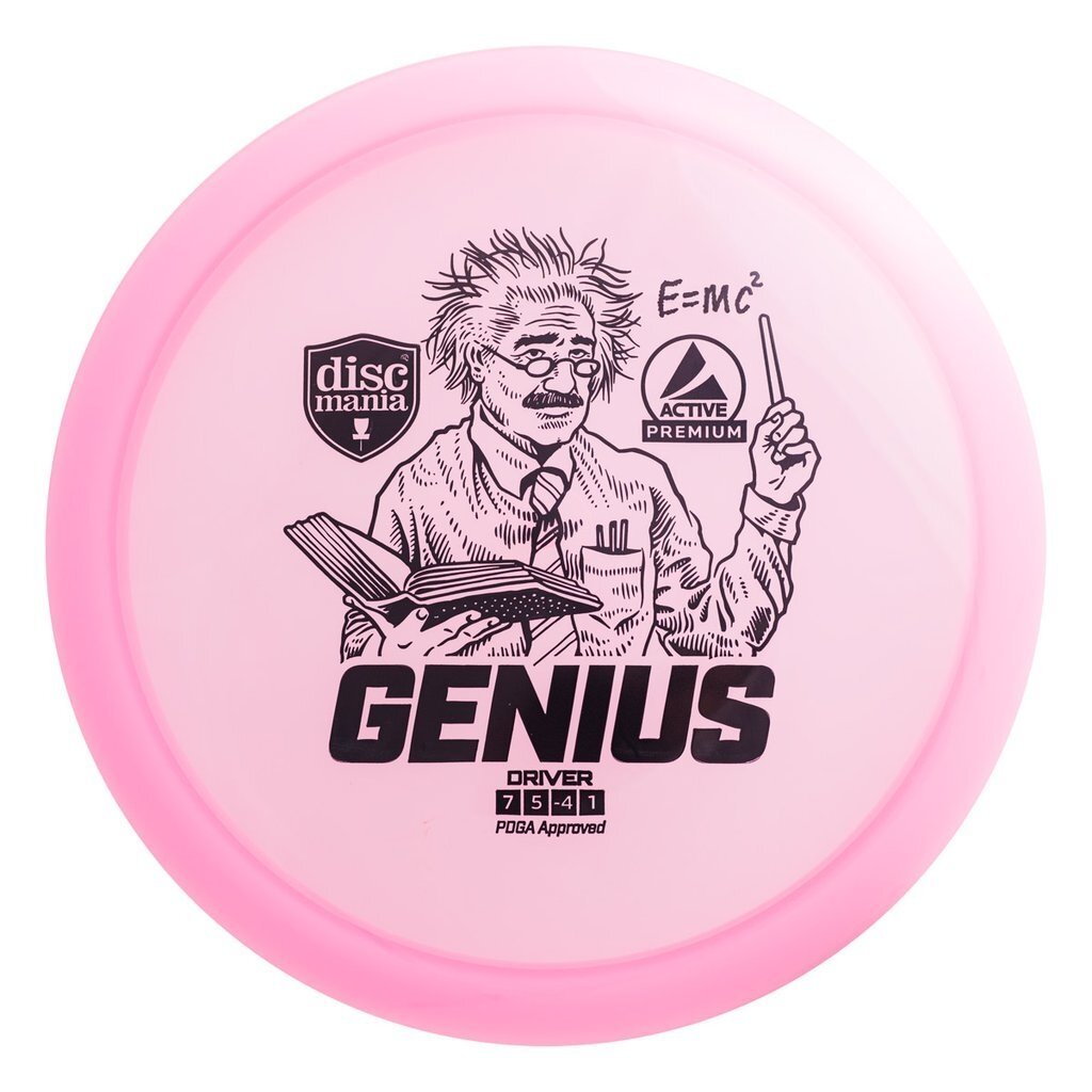 Diskgolfo diskas Fairway Driver GENIUS Active Premium Pink 1 Diskgolfo diskas Fairway Driver GENIUS Active Premium Pink 1