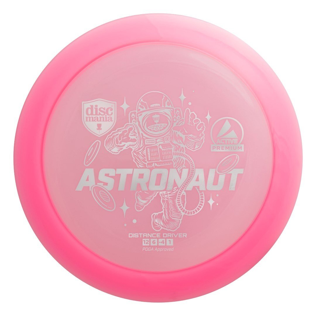Diskgolfo diskas Distance Driver ASTRONAUT Active Premium Pink 1 Diskgolfo diskas Distance Driver ASTRONAUT Active Premium Pink 1