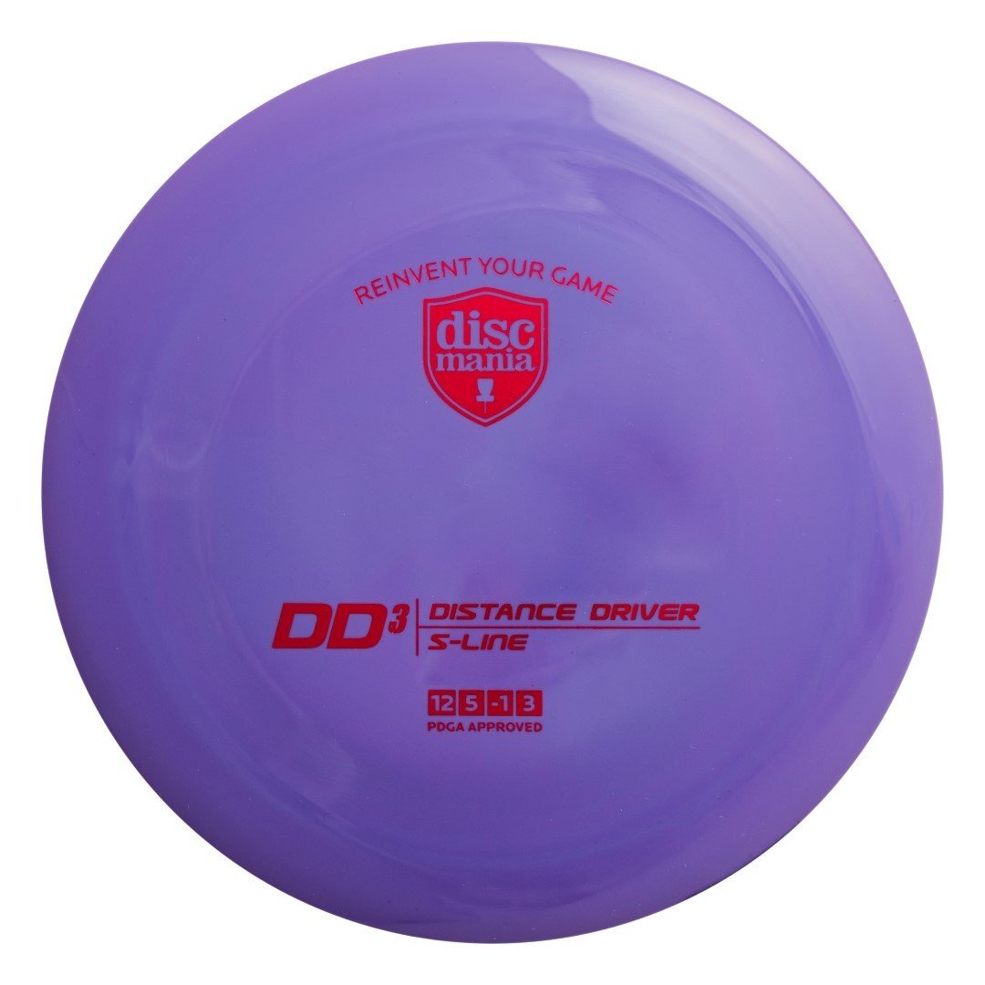 Diskgolfo diskas Distance Driver S-LINE DD3 purple 1