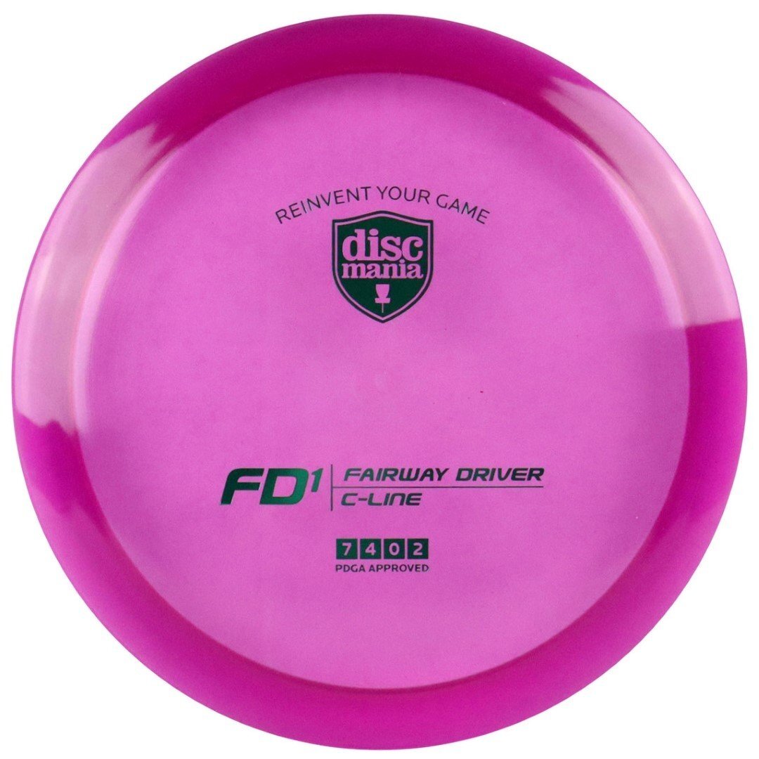 Diskgolfo diskas Fairway Driver C-LINE FD1 Purple 1 Diskgolfo diskas Fairway Driver C-LINE FD1 Purple 1