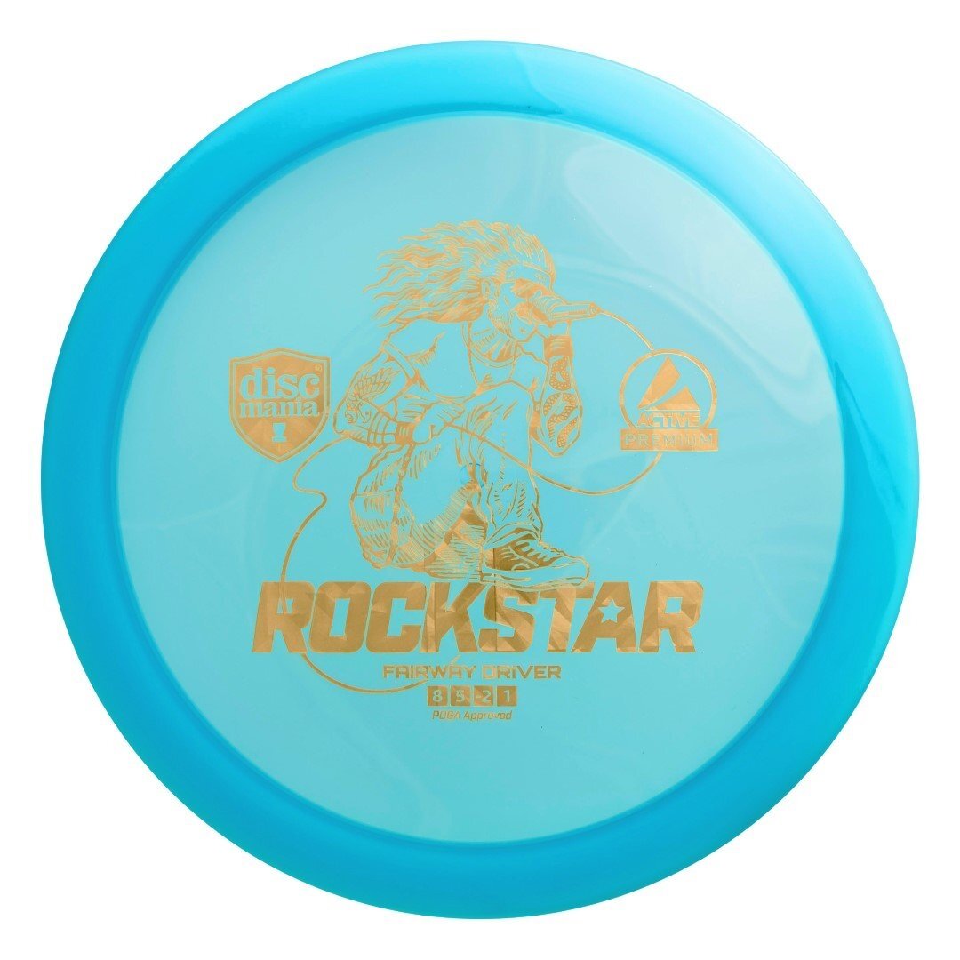Diskgolfo diskas Fairway Driver ROCKSTAR Active Premium Blue 1