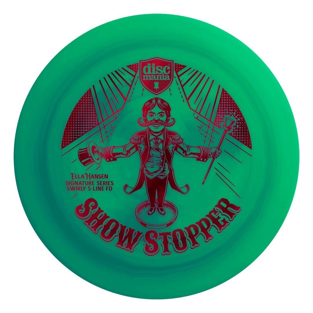 Diskgolfo diskas Fairway Driver S-LINE FD ELLA HANSEN Green 1