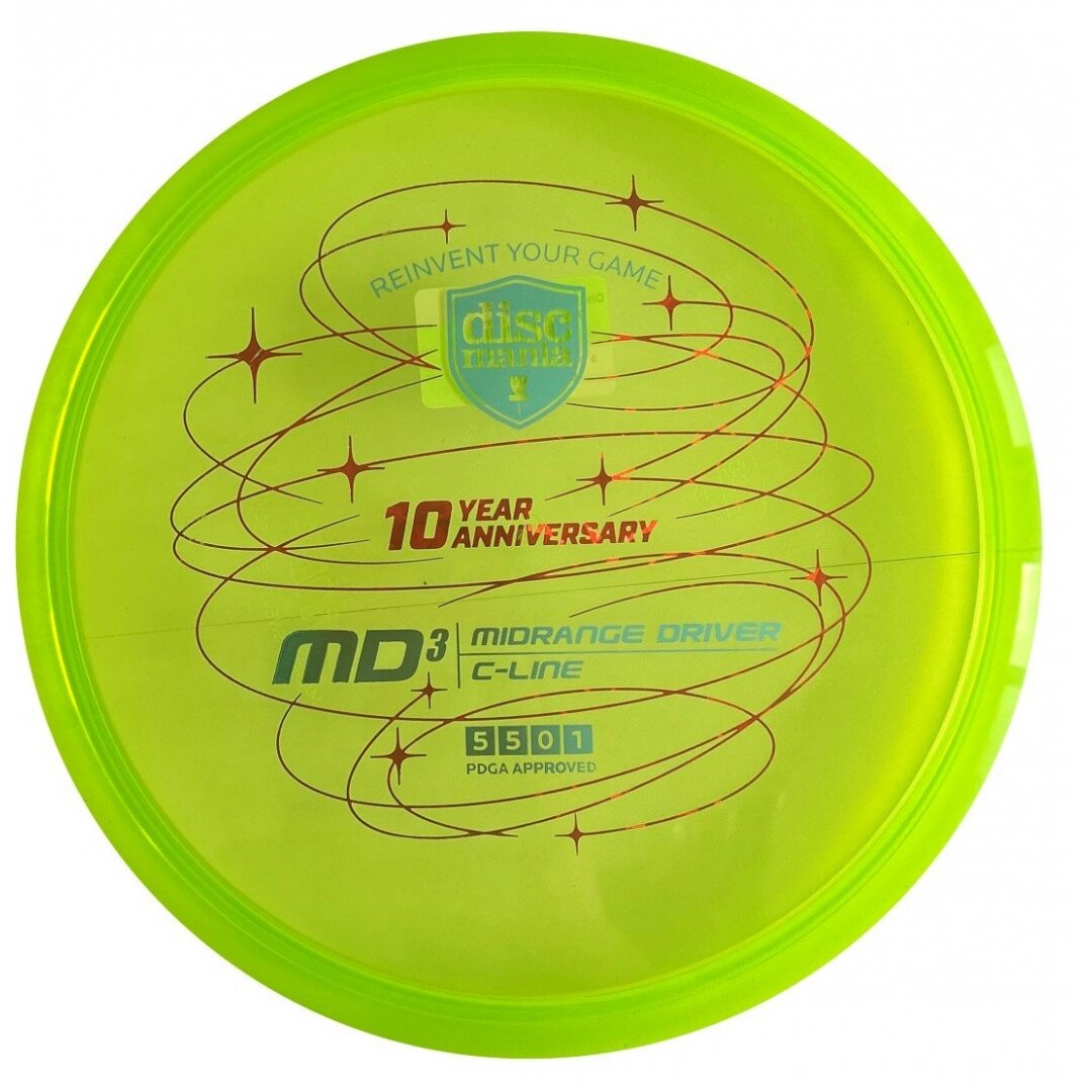 Diskgolfo diskas Midrange Driver C-LINE Green 1 Diskgolfo diskas Midrange Driver C-LINE Green 1