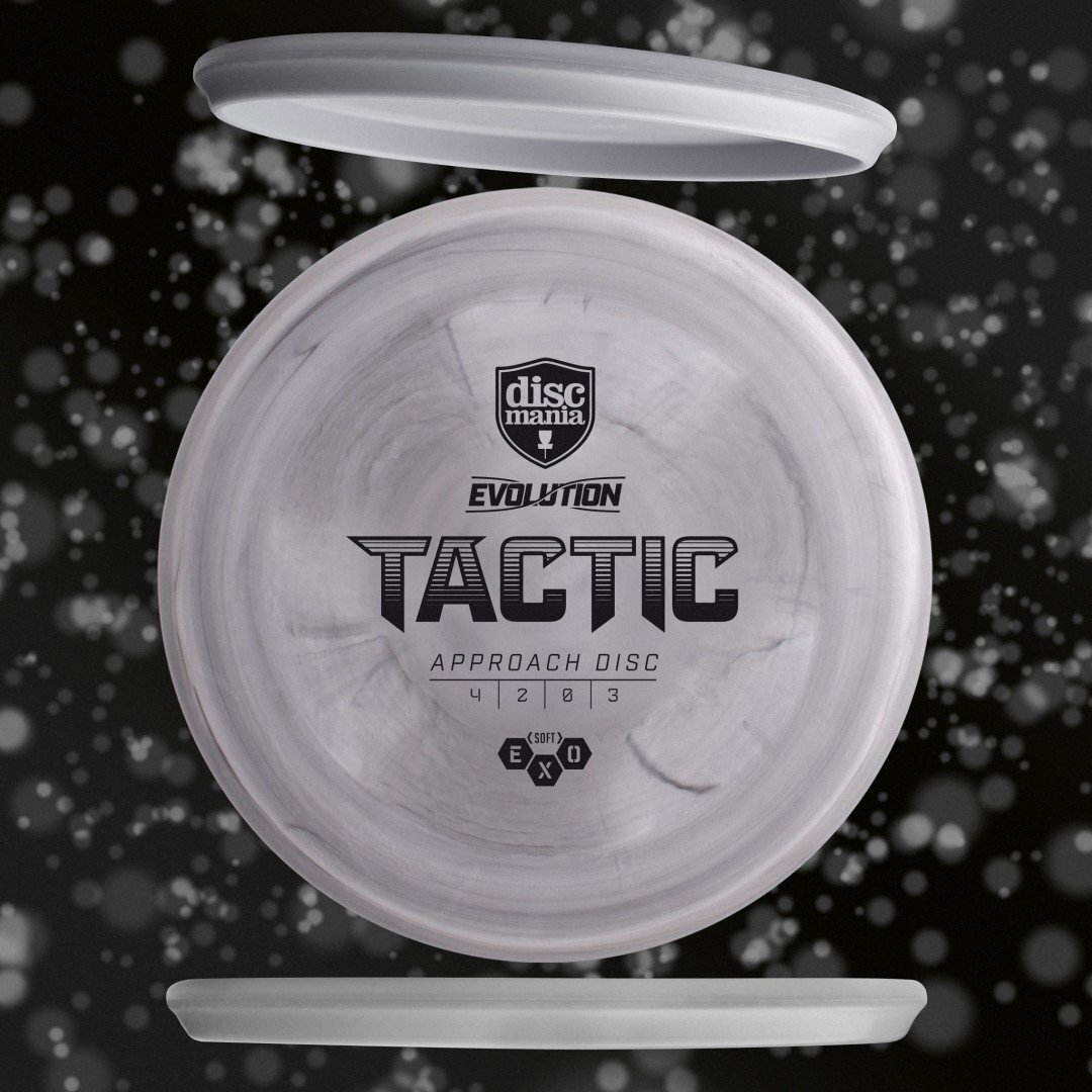 Diskgolfo diskas Midrange Driver SOFT EXO TACTIC Evolution Grey 2