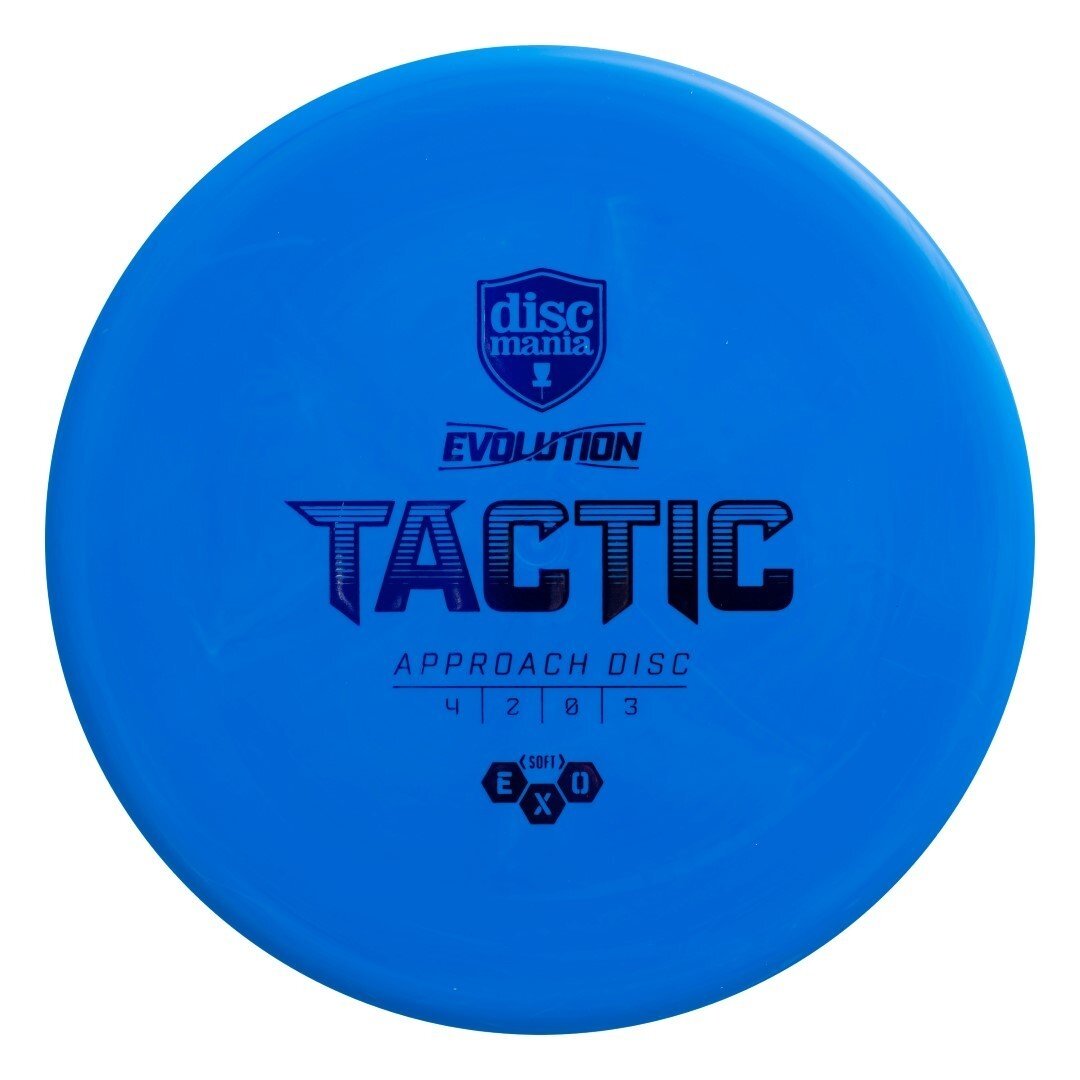 Diskgolfo diskas Midrange Driver SOFT EXO TACTIC Evolution Light Blue 1