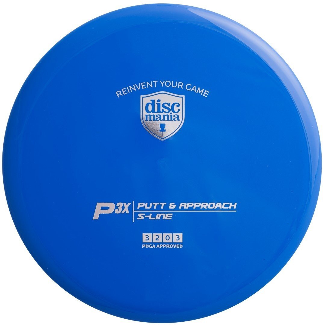 Diskgolfo diskas Putter S-LINE P3X blue 1
