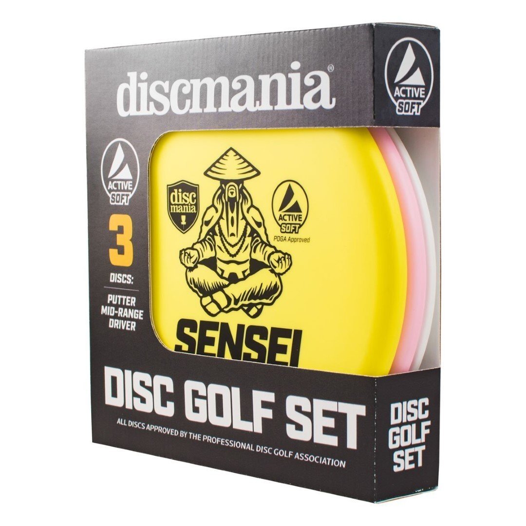 Diskgolfo diskų rinkinys Active 3 Soft Disc Set Diskgolfo diskų rinkinys Active 3 Soft Disc Set