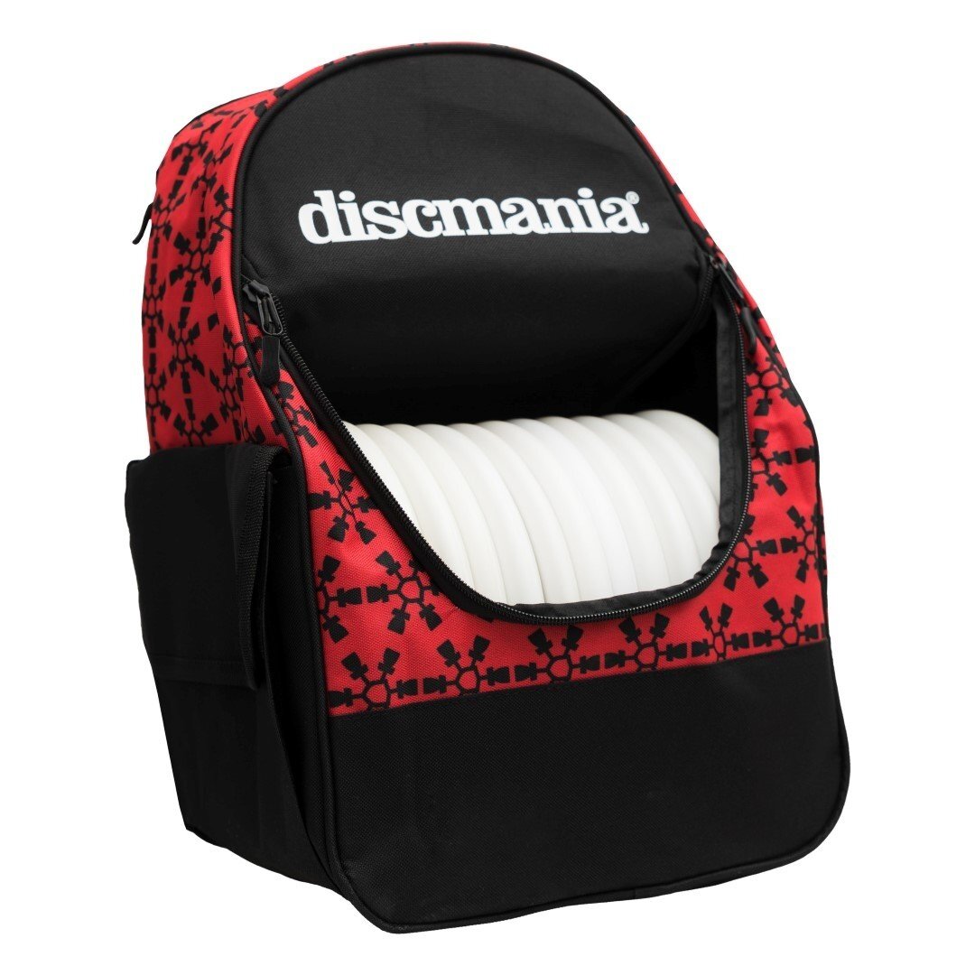 Diskgolfo kuprinė diskams Fanatic Go red Diskgolfo kuprinė diskams Fanatic Go red