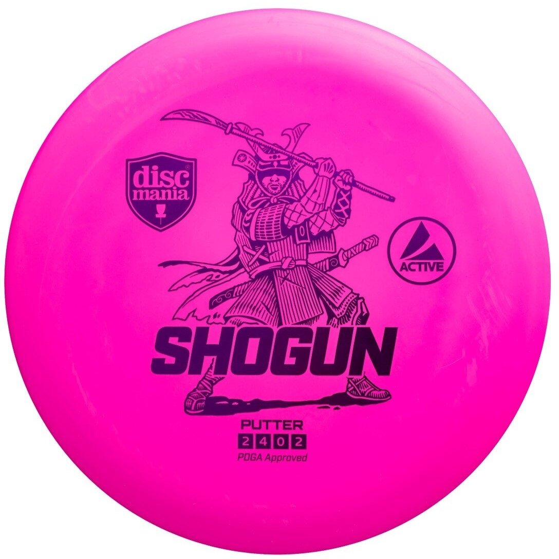 Diskgolfo diskas Putter SHOGUN Active Pink 1 Diskgolfo diskas Putter SHOGUN Active Pink 1