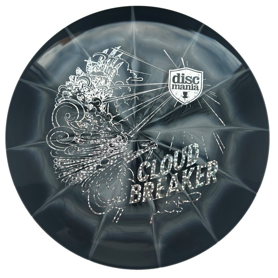 Diskgolfo diskas Putter LUX VAPOR Cloud Breaker Black/White 1