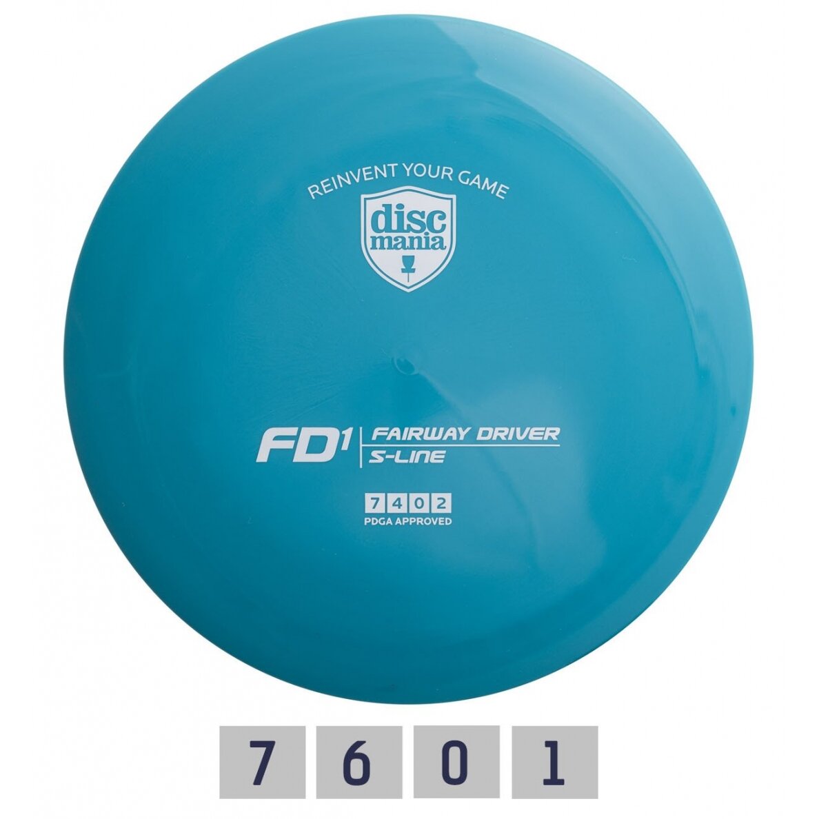 Diskgolfo diskas DISCMANIA Fairway Driver S-Line FD1 Blue Diskgolfo diskas DISCMANIA Fairway Driver S-Line FD1 Blue