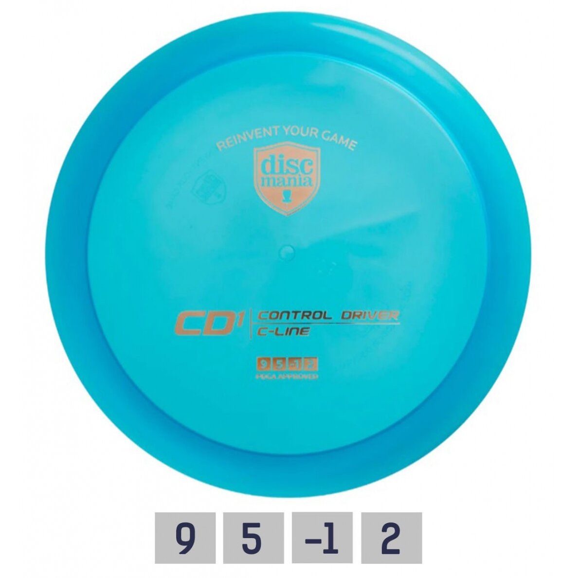 Diskgolfo diskas Distance Driver C-LINE CD1 Blue Diskgolfo diskas Distance Driver C-LINE CD1 Blue