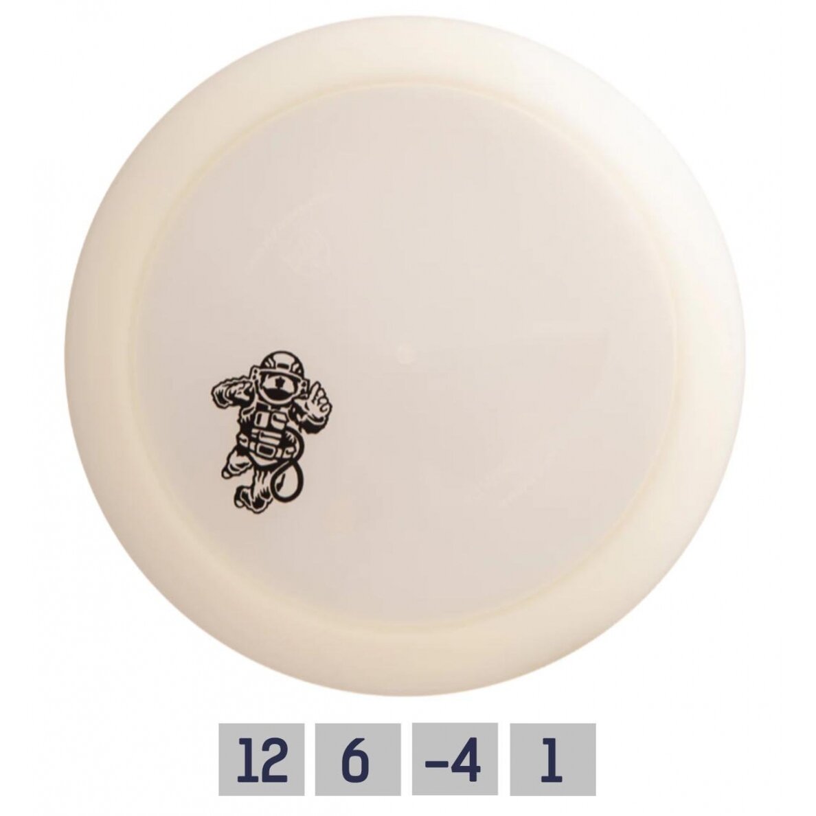 Diskgolfo diskas Distance Driver Glow ASTRONAUT Active Premium White Diskgolfo diskas Distance Driver Glow ASTRONAUT Active Premium White