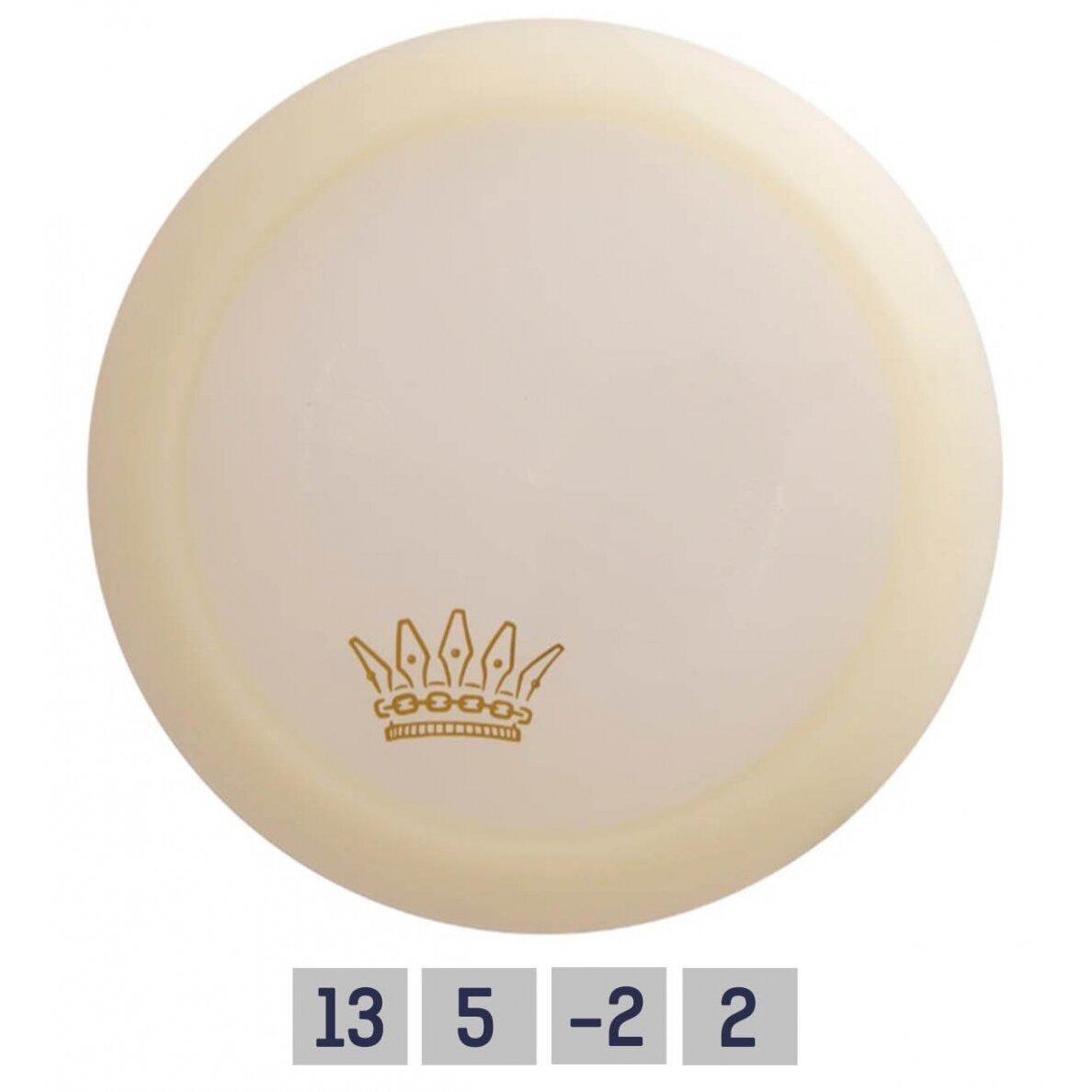 Diskgolfo diskas Distance Driver Glow MAJESTY Premium (Mini), White Diskgolfo diskas Distance Driver Glow MAJESTY Premium (Mini), White