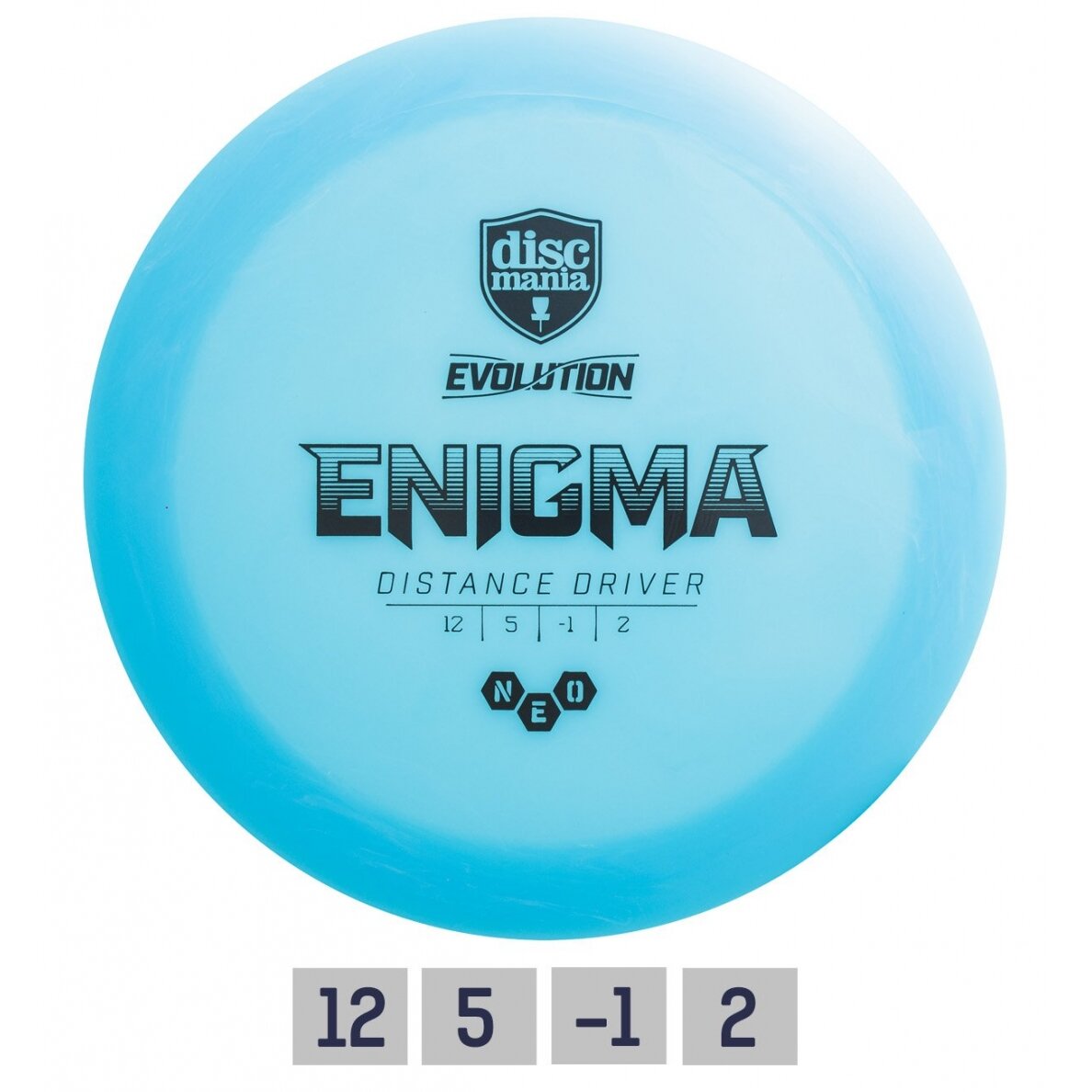 Diskgolfo diskas Distance Driver NEO ENIGMA Evolution Blue Diskgolfo diskas Distance Driver NEO ENIGMA Evolution Blue