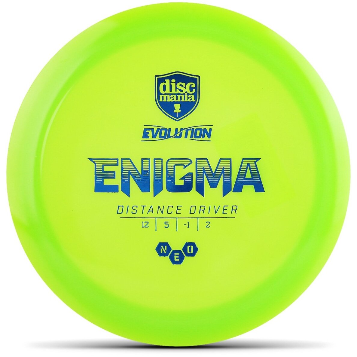 Diskgolfo diskas Distance Driver NEO ENIGMA Evolution Green 1 Diskgolfo diskas Distance Driver NEO ENIGMA Evolution Green 1
