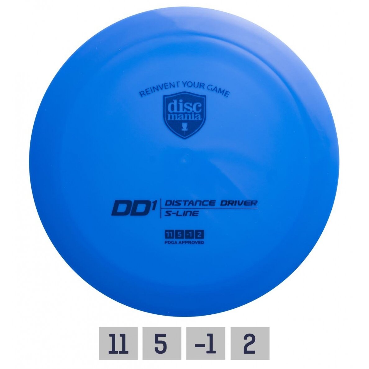 Diskgolfo diskas Distance Driver S-LINE DD1 Blue Diskgolfo diskas Distance Driver S-LINE DD1 Blue