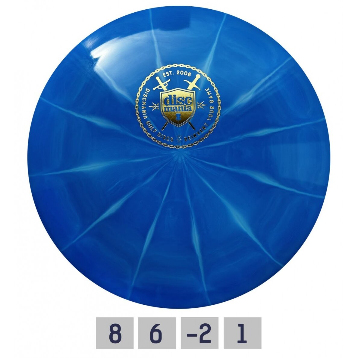Diskgolfo diskas Fairway Driver 5 Lux Vapor Essence Blue Diskgolfo diskas Fairway Driver 5 Lux Vapor Essence Blue