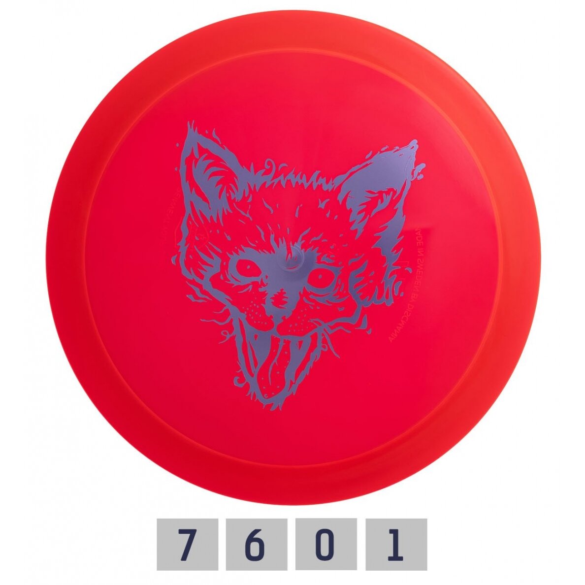 Diskgolfo diskas Fairway Driver C-LINE FD JACKAL Red Diskgolfo diskas Fairway Driver C-LINE FD JACKAL Red