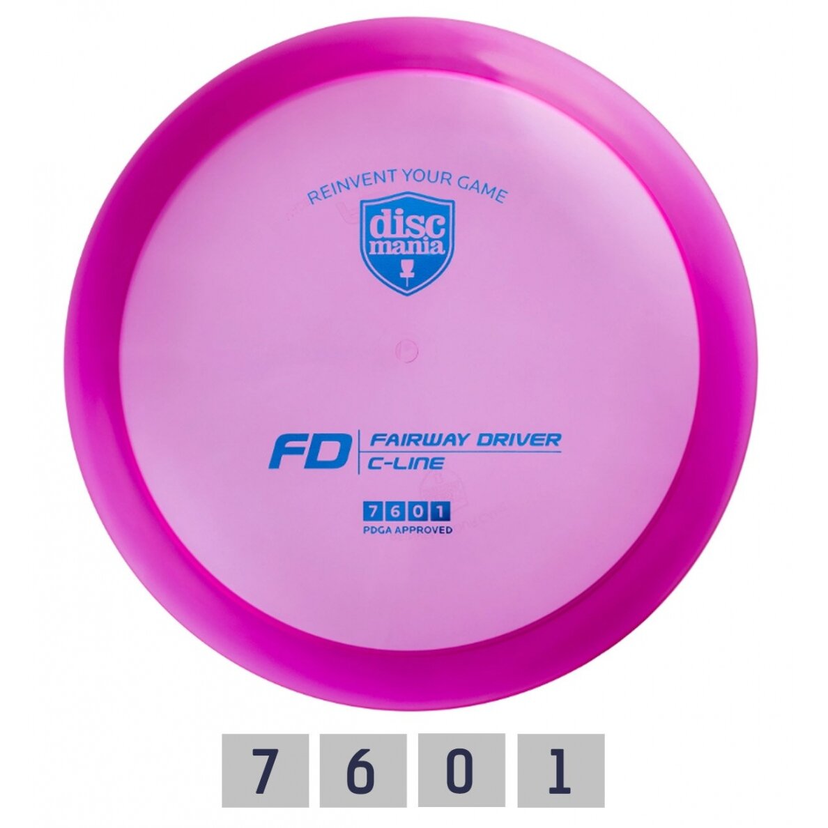 Diskgolfo diskas Fairway Driver C-LINE FD Pink Diskgolfo diskas Fairway Driver C-LINE FD Pink
