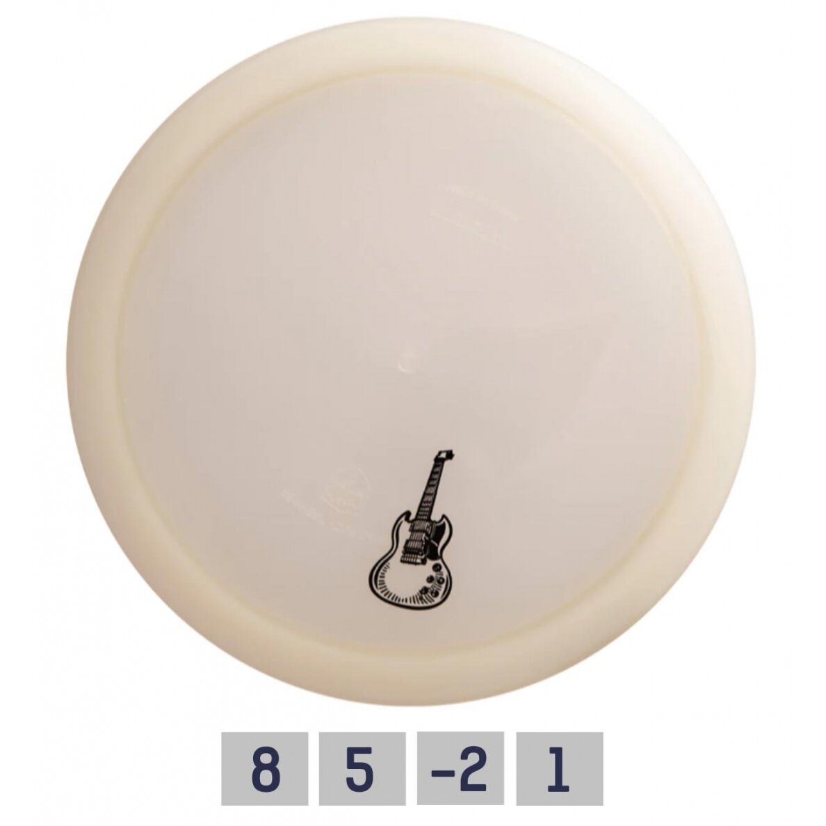 Diskgolfo diskas Fairway Driver Glow ROCKSTAR Active Premium White Diskgolfo diskas Fairway Driver Glow ROCKSTAR Active Premium White