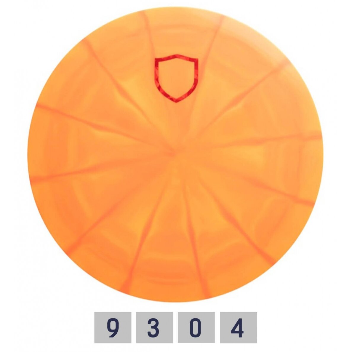 Diskgolfo diskas Fairway Driver Lux Vapor SPLICE Orange